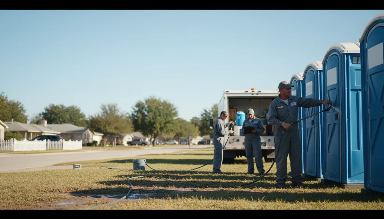 Long-Term Portable Toilet Rental in Woolstock, IA near me